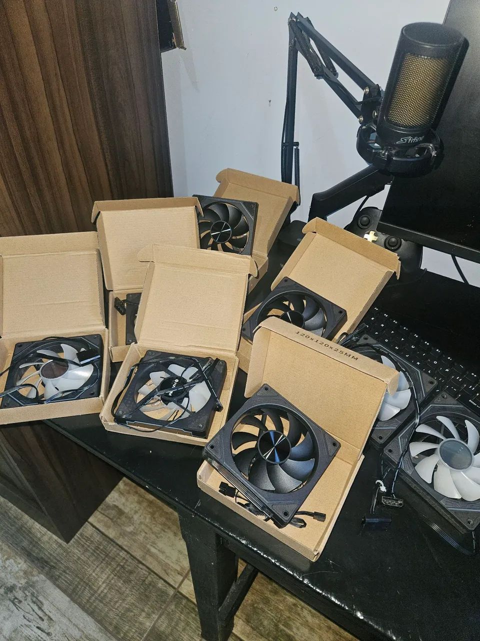 Placa mãe x99 Qiyida d4, com processador 2667v4 + módulo tpm 2.0, fans primas e HD. - Foto 2
