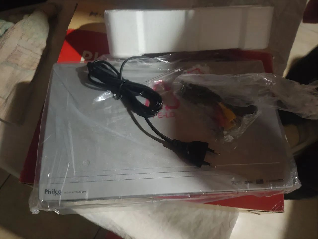 Dvd na caixa nunca usado
