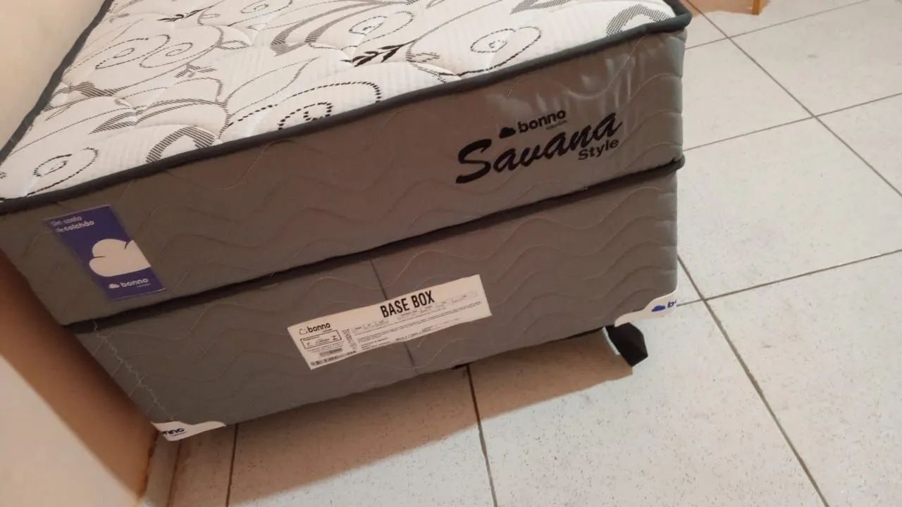 VENDO CAMA DE SOLTEIRO DE MOLAS ENSACADAS EM ITAREMA-CE  - Foto 2