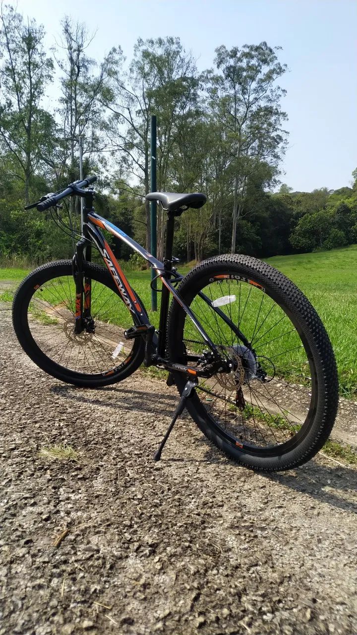 Vendo MTB aro 29, Freio a disco e kit shimano - Foto 4