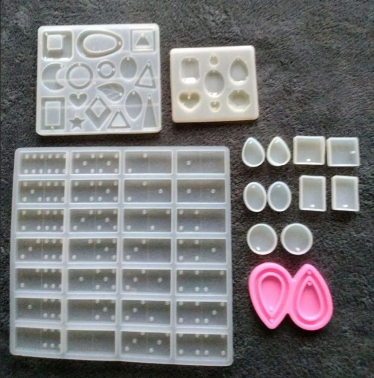 Kit formas de silicone para artesanato 