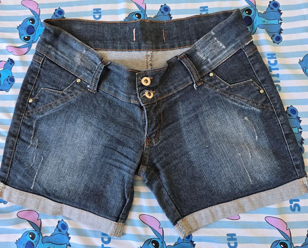 SHORTS JEANS C LYCRA 