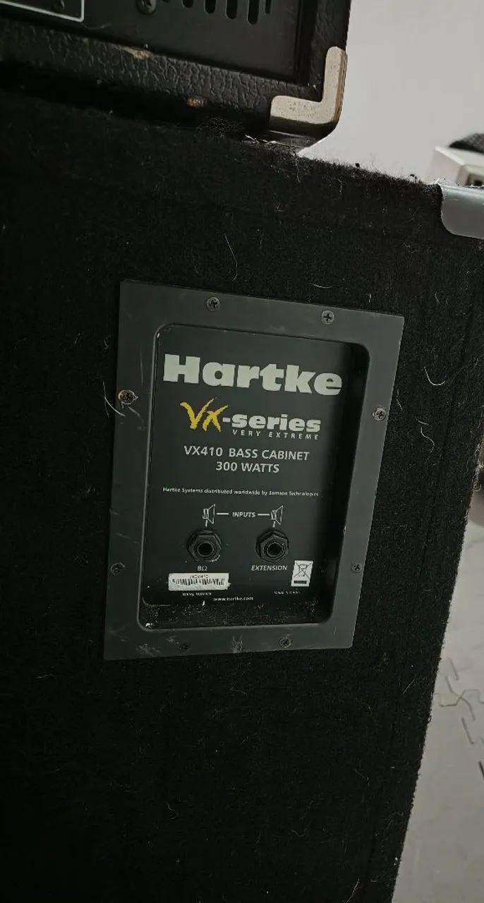 Hartke (Cabeçote HA3500 + Caixa 4x10) - Foto 5