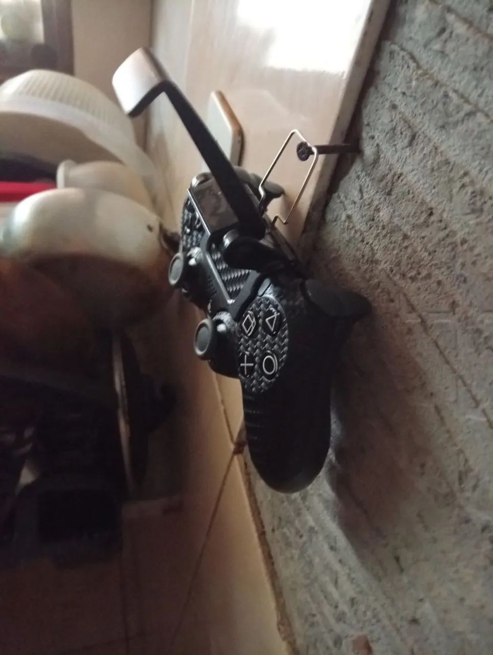 Controle ps4 ? com suporte para celular ? - Foto 5