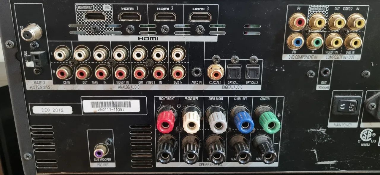 Receiver Harman Kardon AVR-1565 - Foto 4