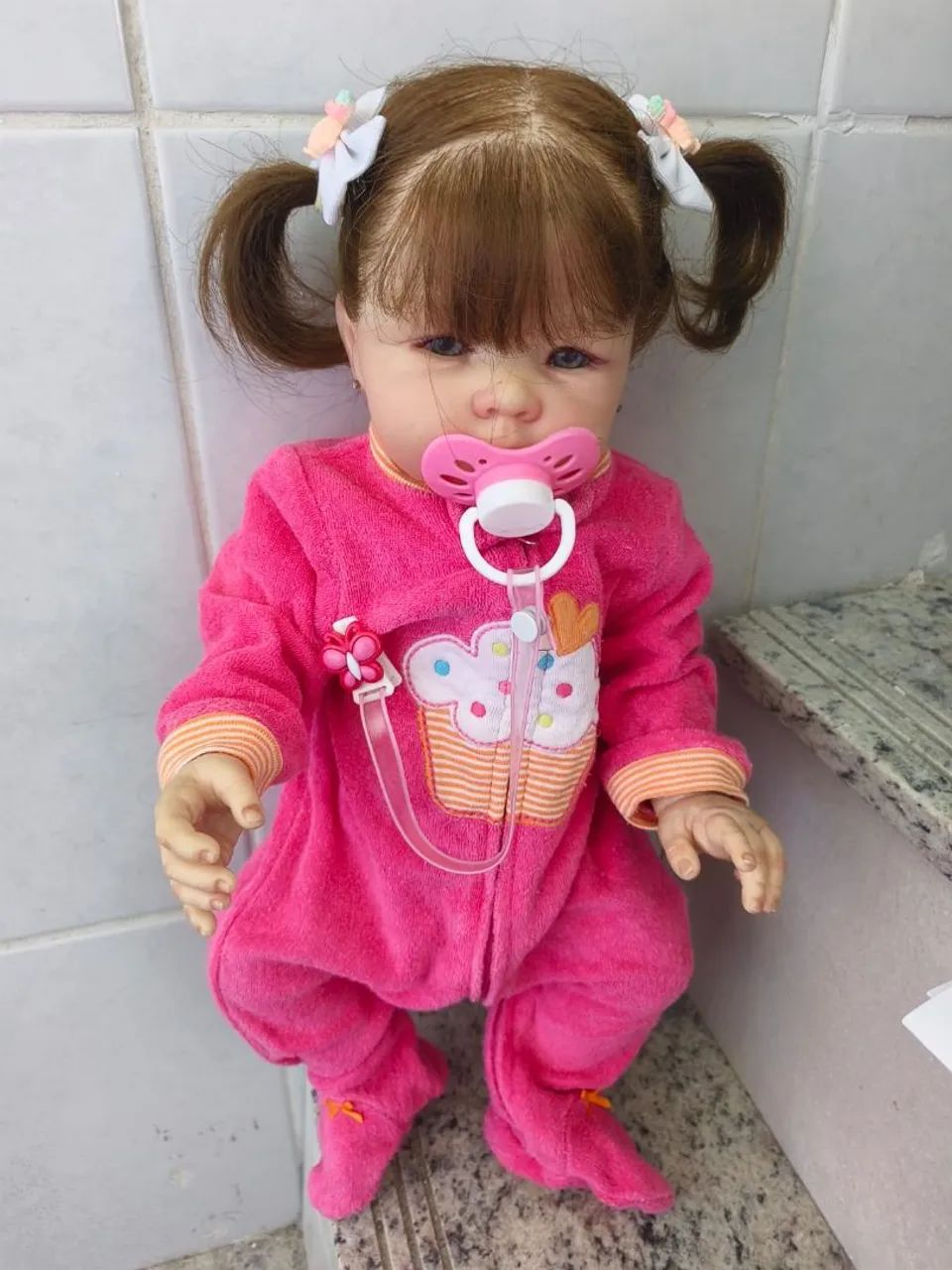 Bebê reborn corpo inteiro  - Foto 3