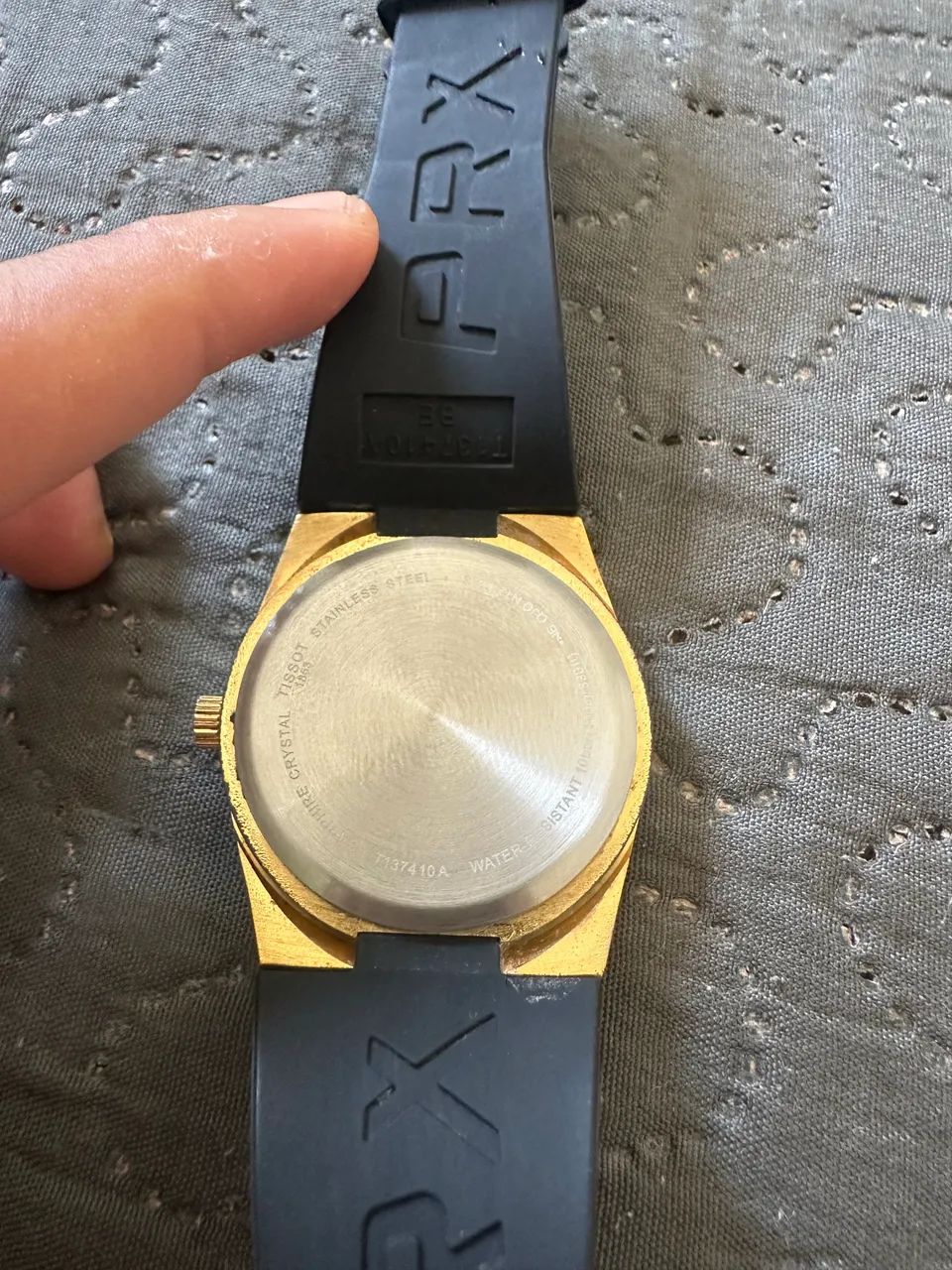 Vendo relógio tissot 1 linha resistente à água .  - Foto 2