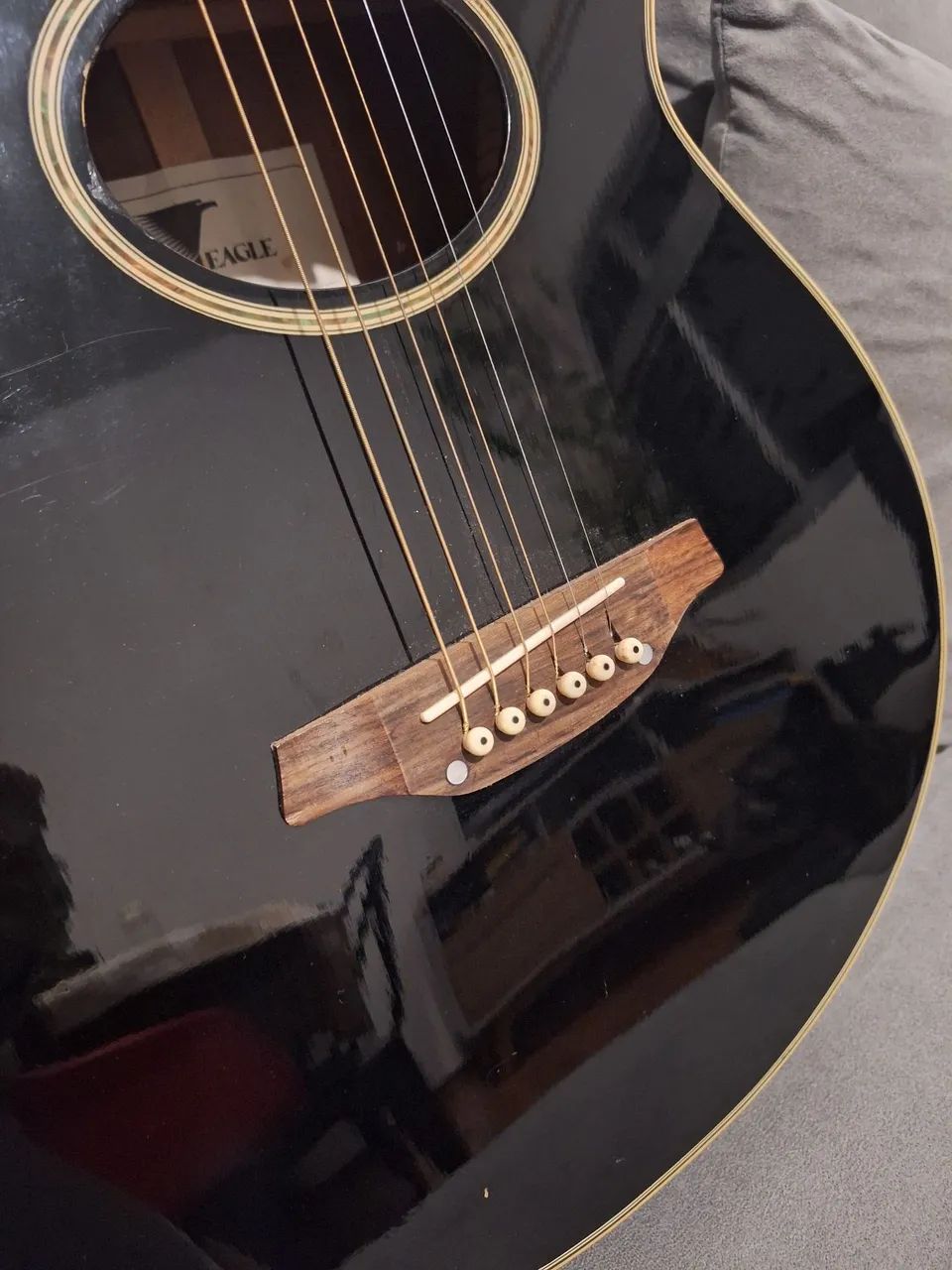 Violão Eagle gl36 Semi-novo - Foto 3
