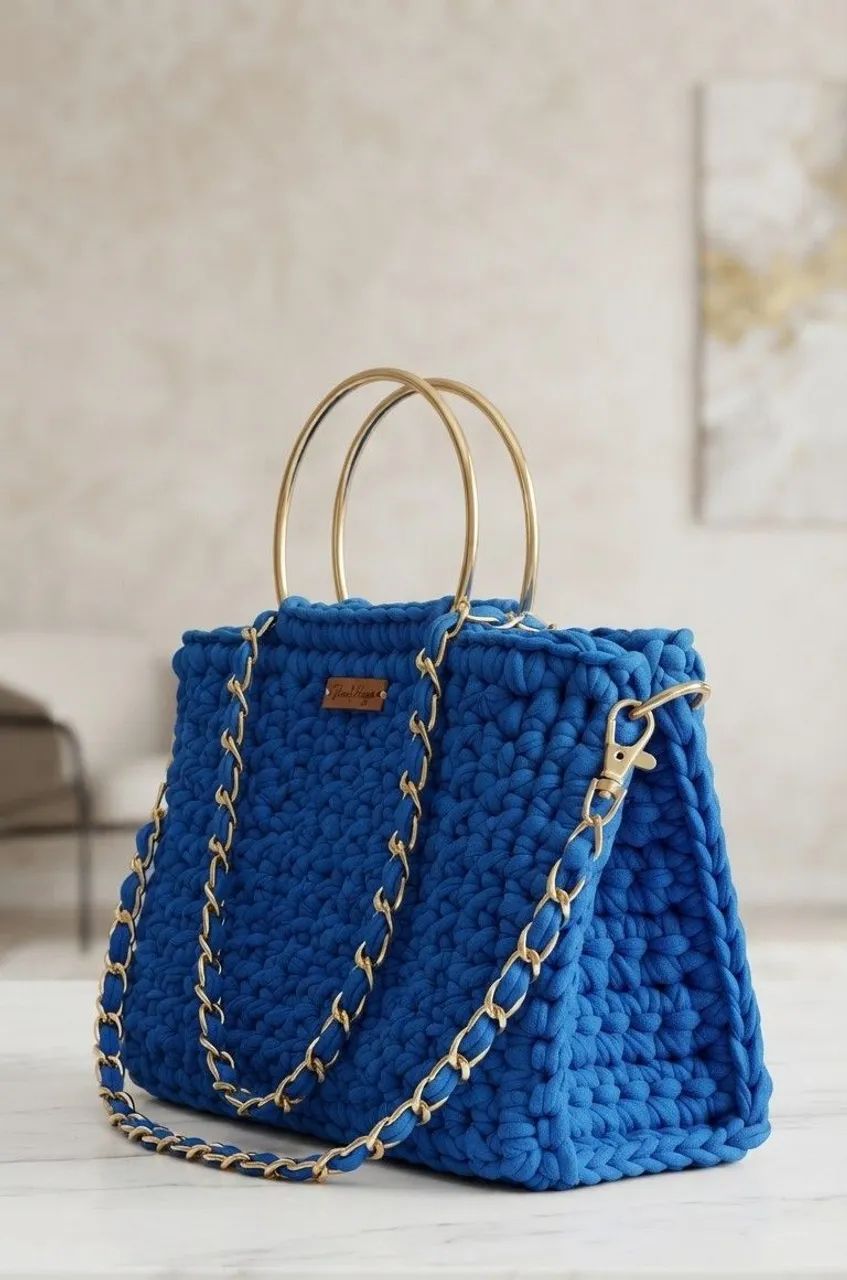 Bolsa de crochê  - Foto 2