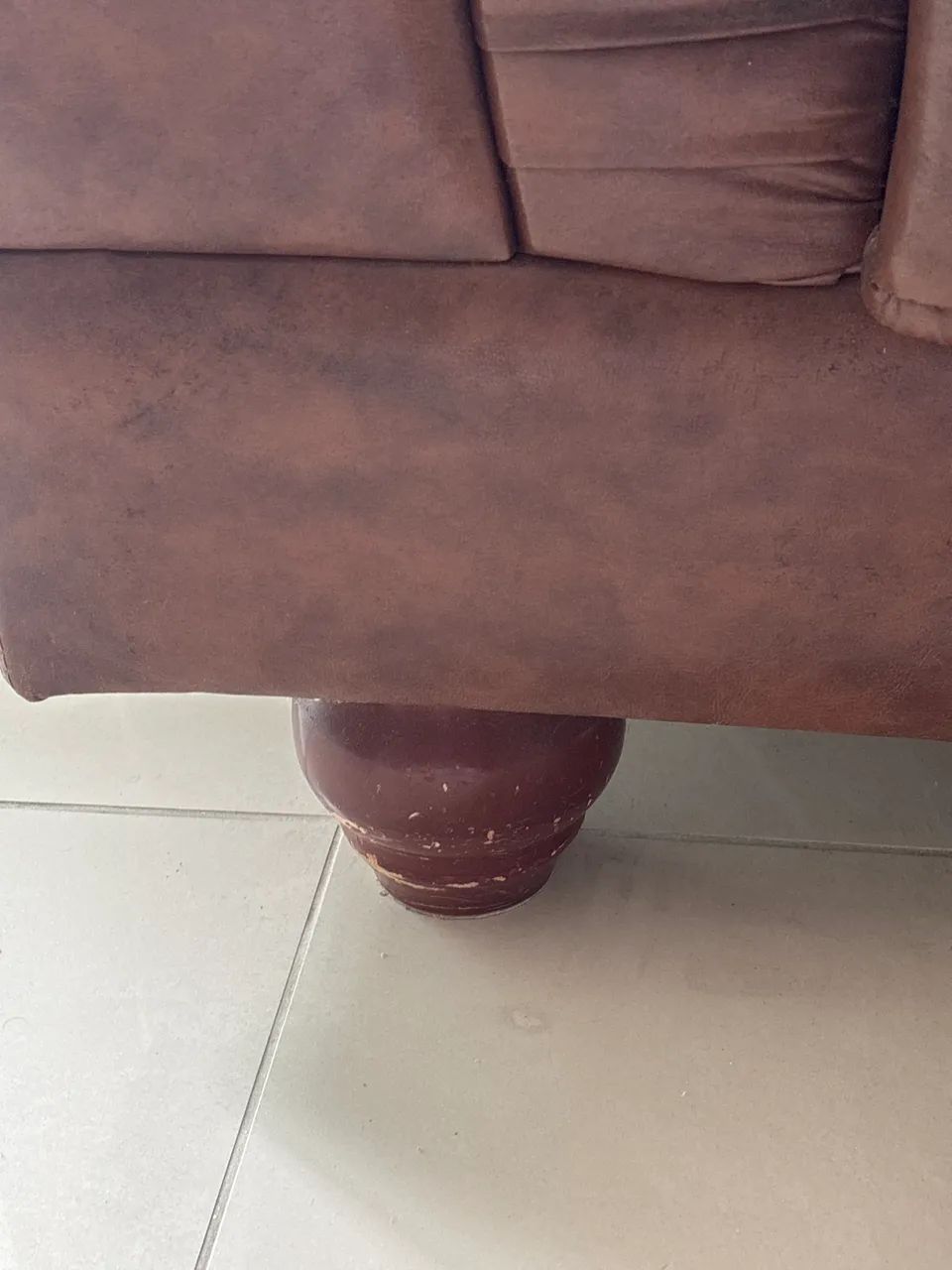 Sofá Chesterfield de 3 lugares  - Foto 3