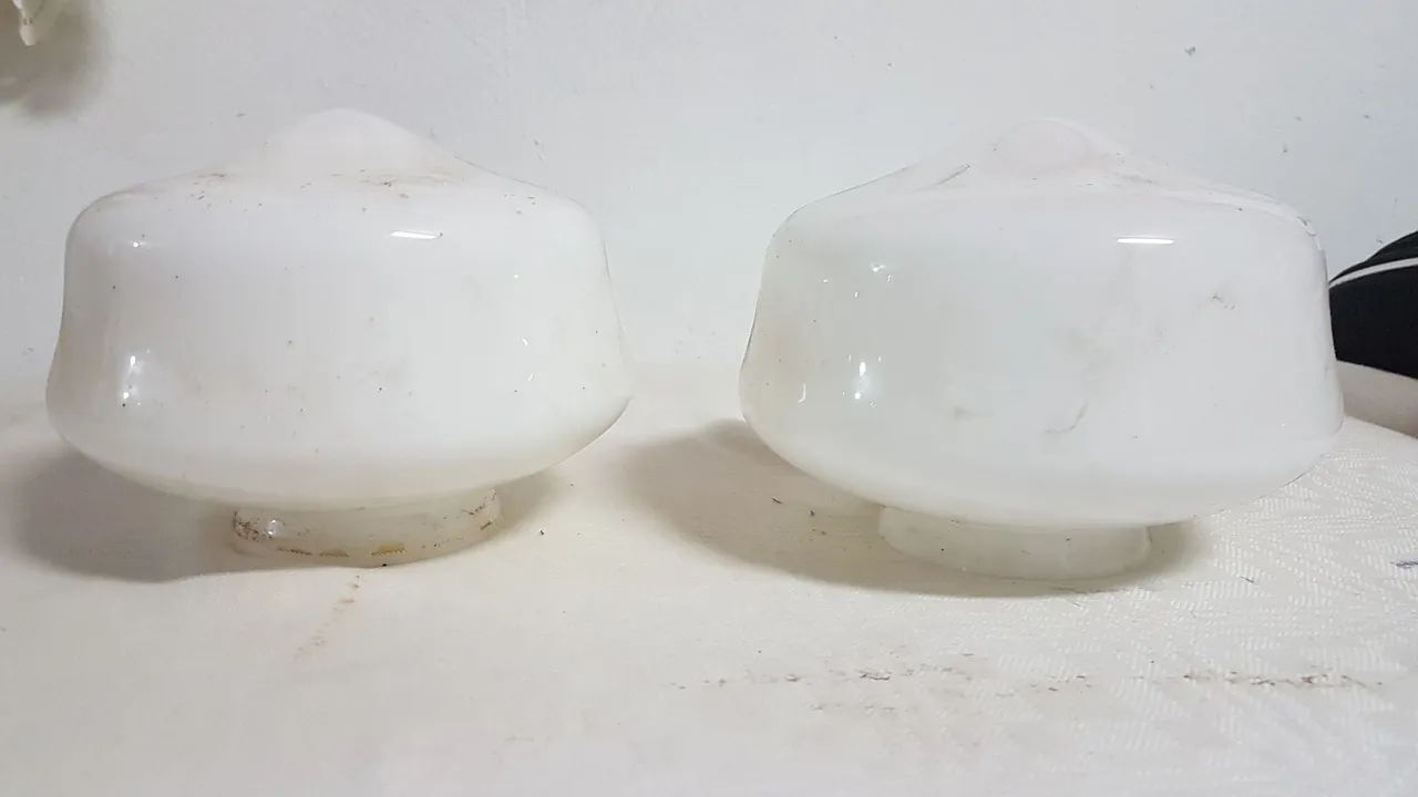 Cúpulas de vidro antigas para iluminação de teto - Foto 5
