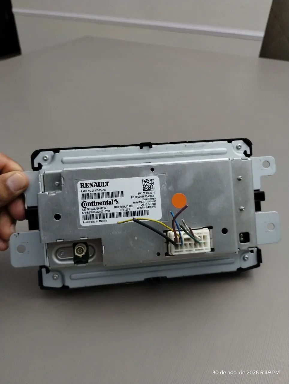 Rádio Automotivo Renault  - Foto 2
