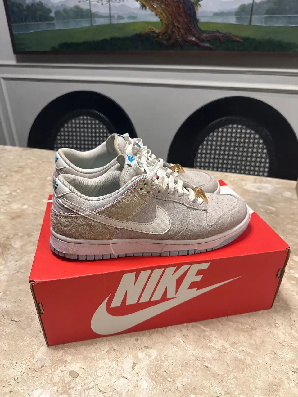 Dunk Low Barbershop Grey