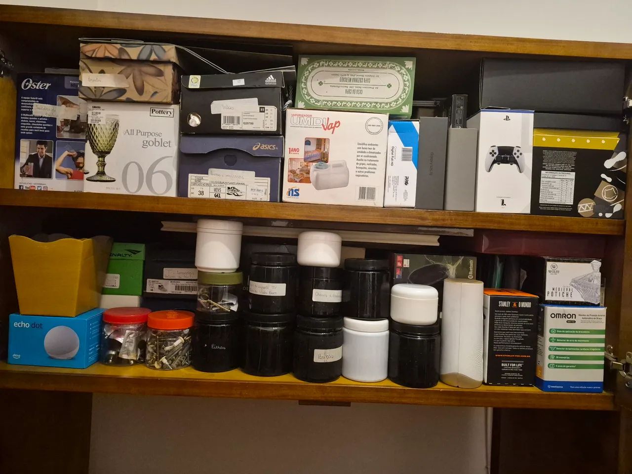  Mesa de estudo com gavetas e prateleiras   - Foto 5