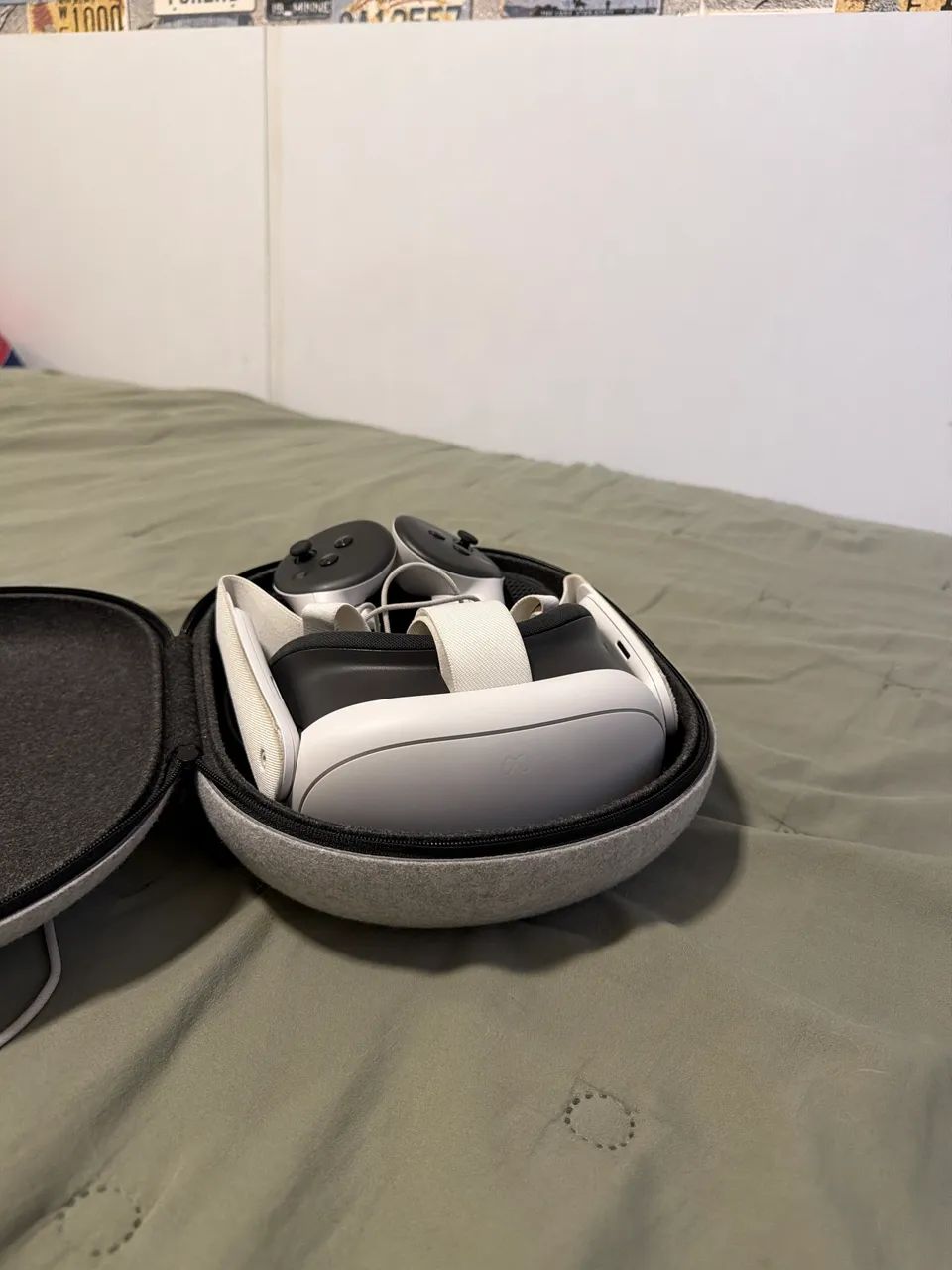 Meta quest 3 + case + acessórios 