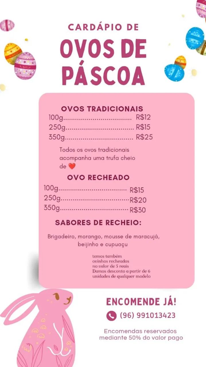 Ovos de páscoa 