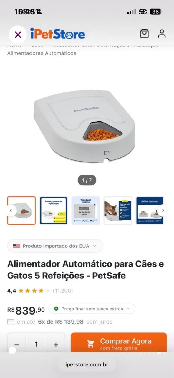 Comedouro automático  - Foto 4