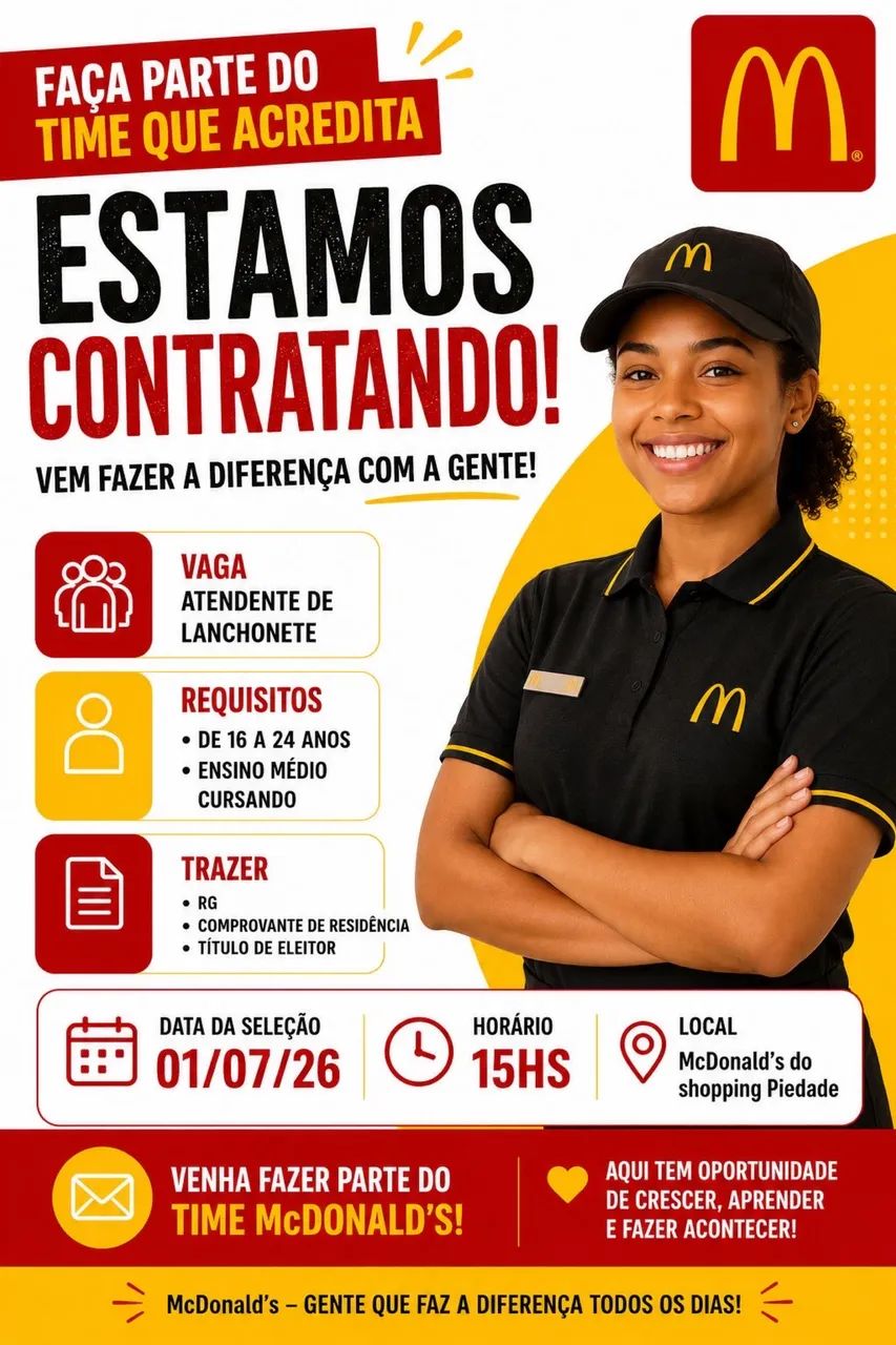 Vaga de emprego 