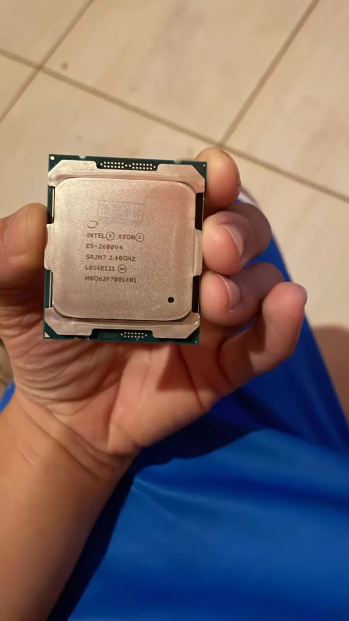 Processador Intel Xeon E5 2680 V4 2,4 GHz 14 núcleos 120 W LGA 2011-3 2680V4 CPU - Foto 4