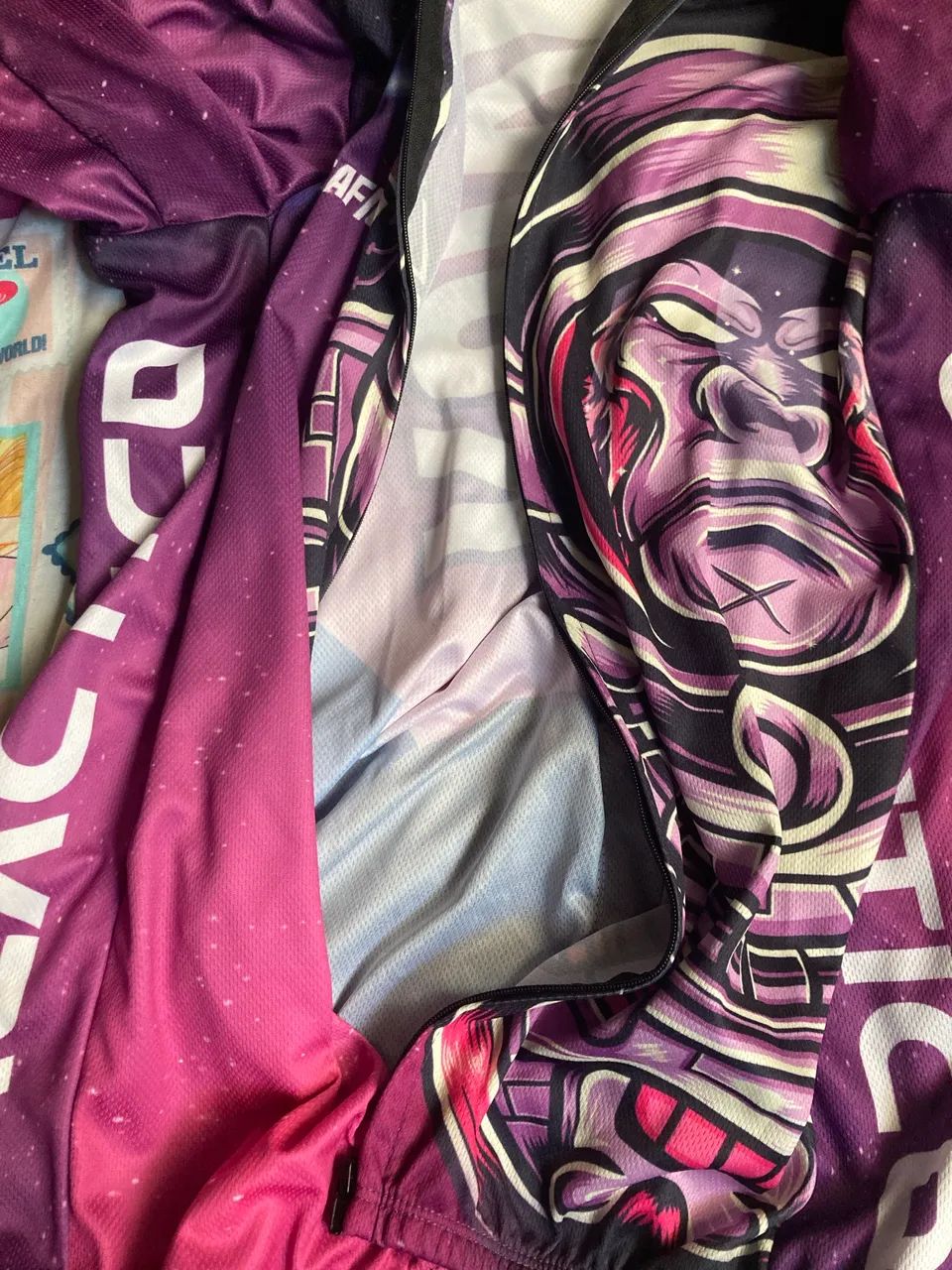 Camisa Ciclismo Desafio KOM Galáctico - Arte Exclusiva (Seminova) - Foto 4