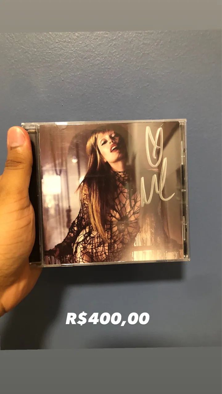 Cd autografado Miley Cyrus 