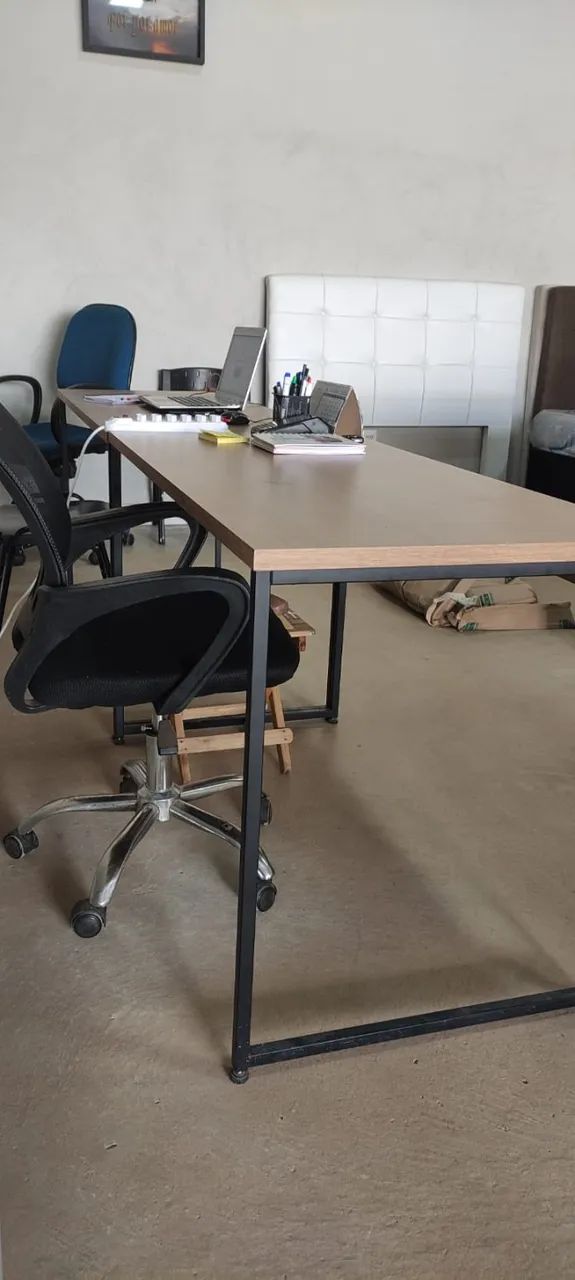Mesa P/ Escritório 1.36x60 Por Apenas 415,00 Pronta Entrega  - Foto 2