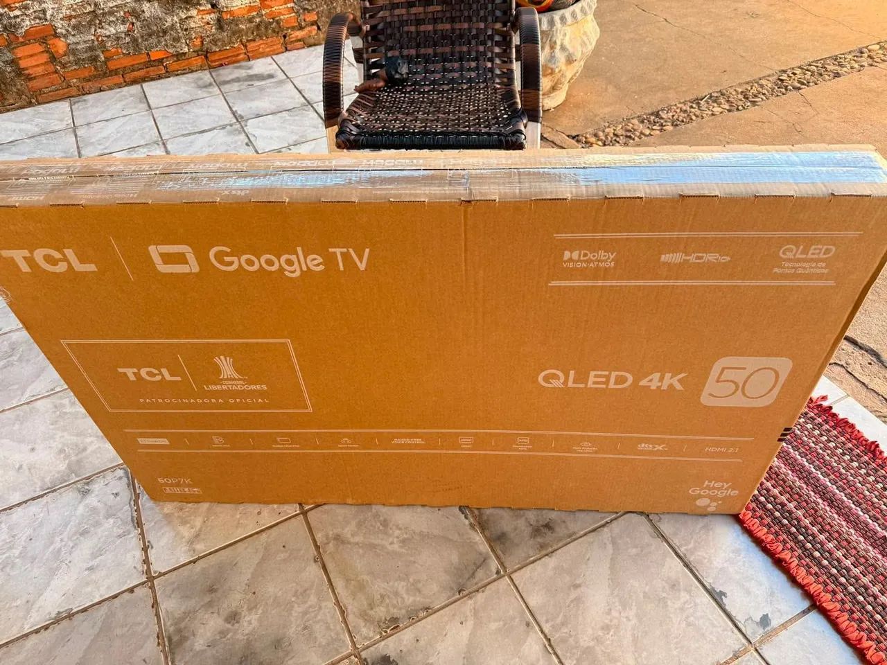 TV TCL 4K QLED 50 Polegadas 