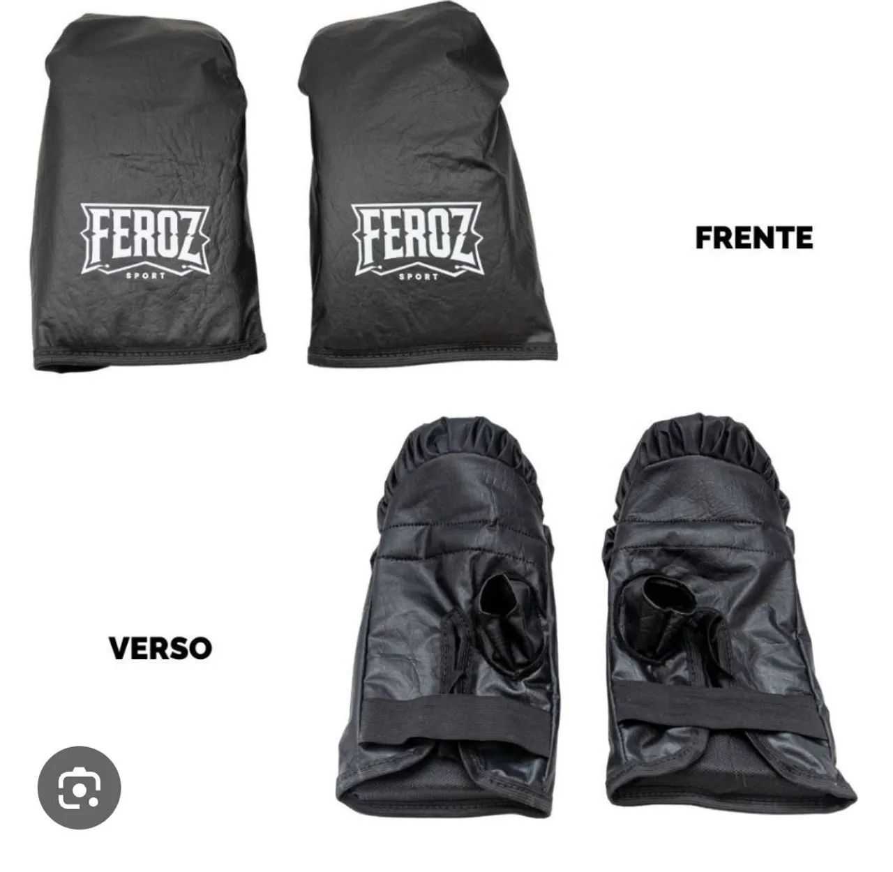 par de luvas bate saco para boxe e mao tae - Foto 2