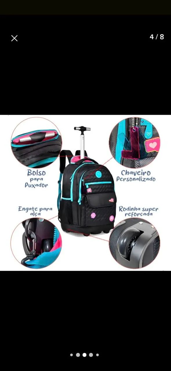 Mochila da Luluca,Clio, seminário nova - Foto 2