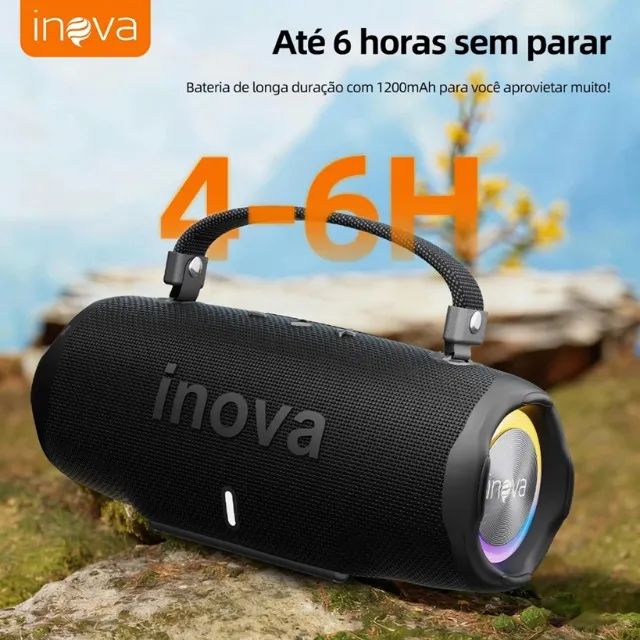 Caixa de Som Bluetooth Portátil 