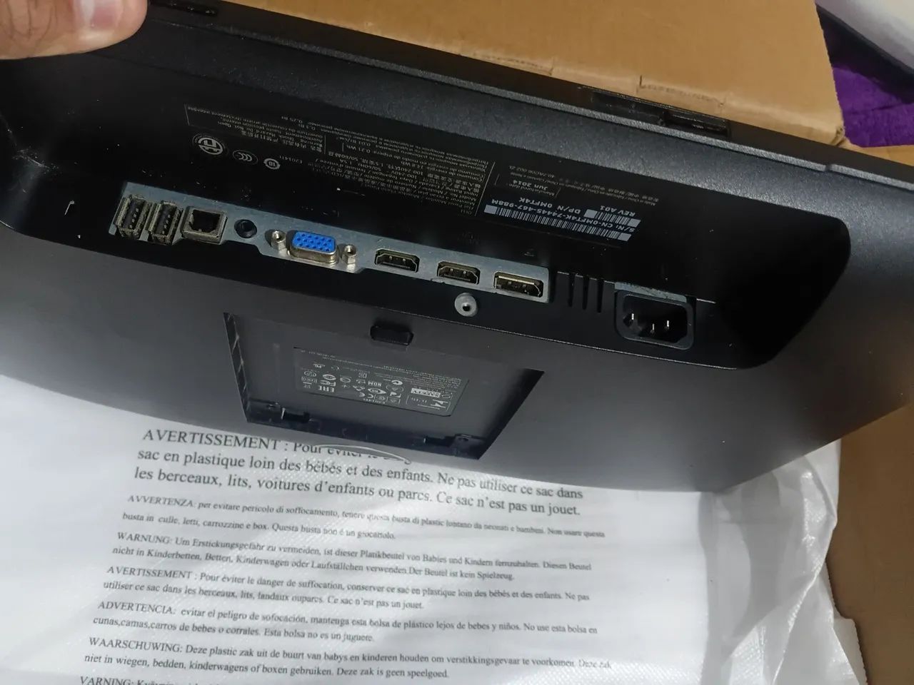 Troco em ssd e placa de video (monitor 24 polegadas Dell profissional 60hz )... - Foto 3