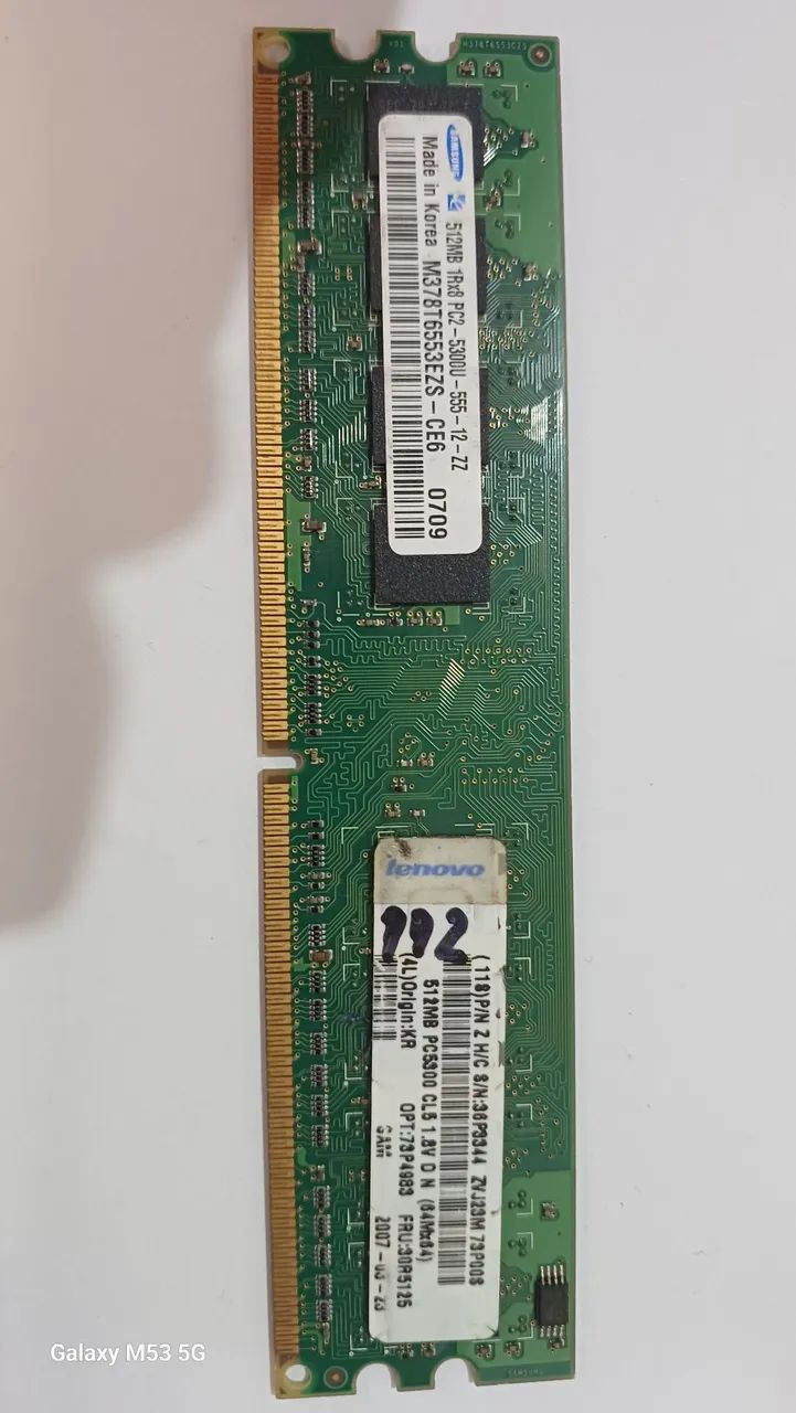 Memória ddr2 512 mb - Foto 2