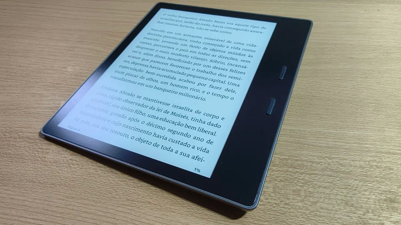 Kindle Oasis 10° geração com capa - Foto 2