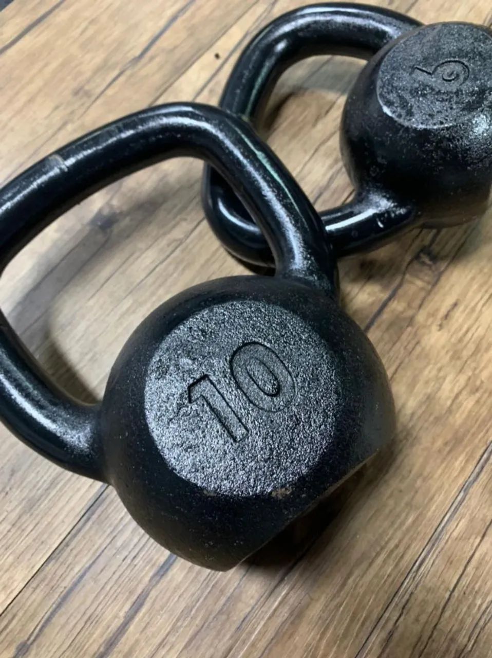 Kettlebell ferro pintado novo - Foto 5