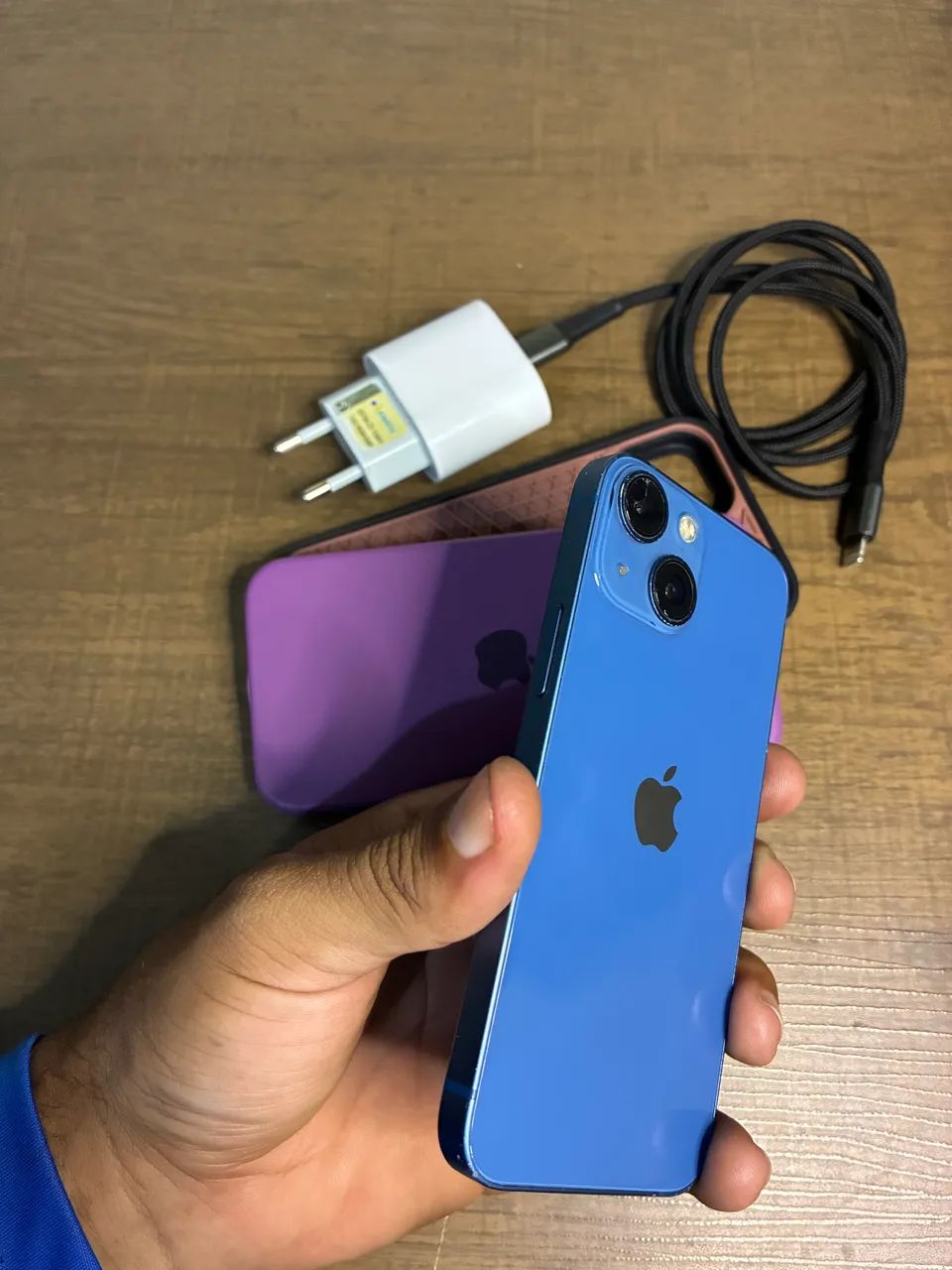 ✅⭐️超美品⭐️ iPhone 13 Mini 128GB ブルー✨100% iPhone 13 mini 128 GB azul - Excelente (Recondicionado) | Frete grátis
