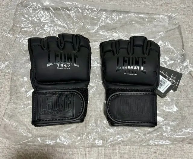 Luva Mma Leone 1947 Black Edition