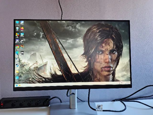 Monitor Dell P2222H - Sujeira dentro da tela - Foto 5