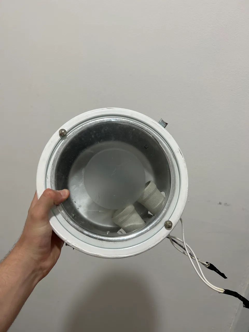 Luminárias de embutir 2 lâmpadas