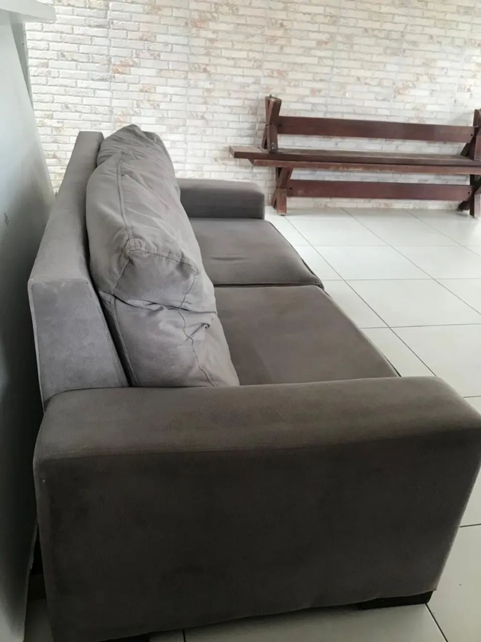 Sofá 3 lugares - Foto 3