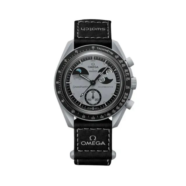 Relógio Omega X Swatch Moonswatch Earthphase - Foto 4