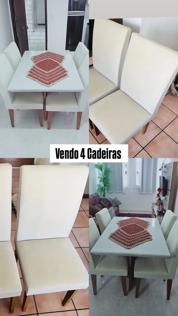 4 Cadeiras por 400