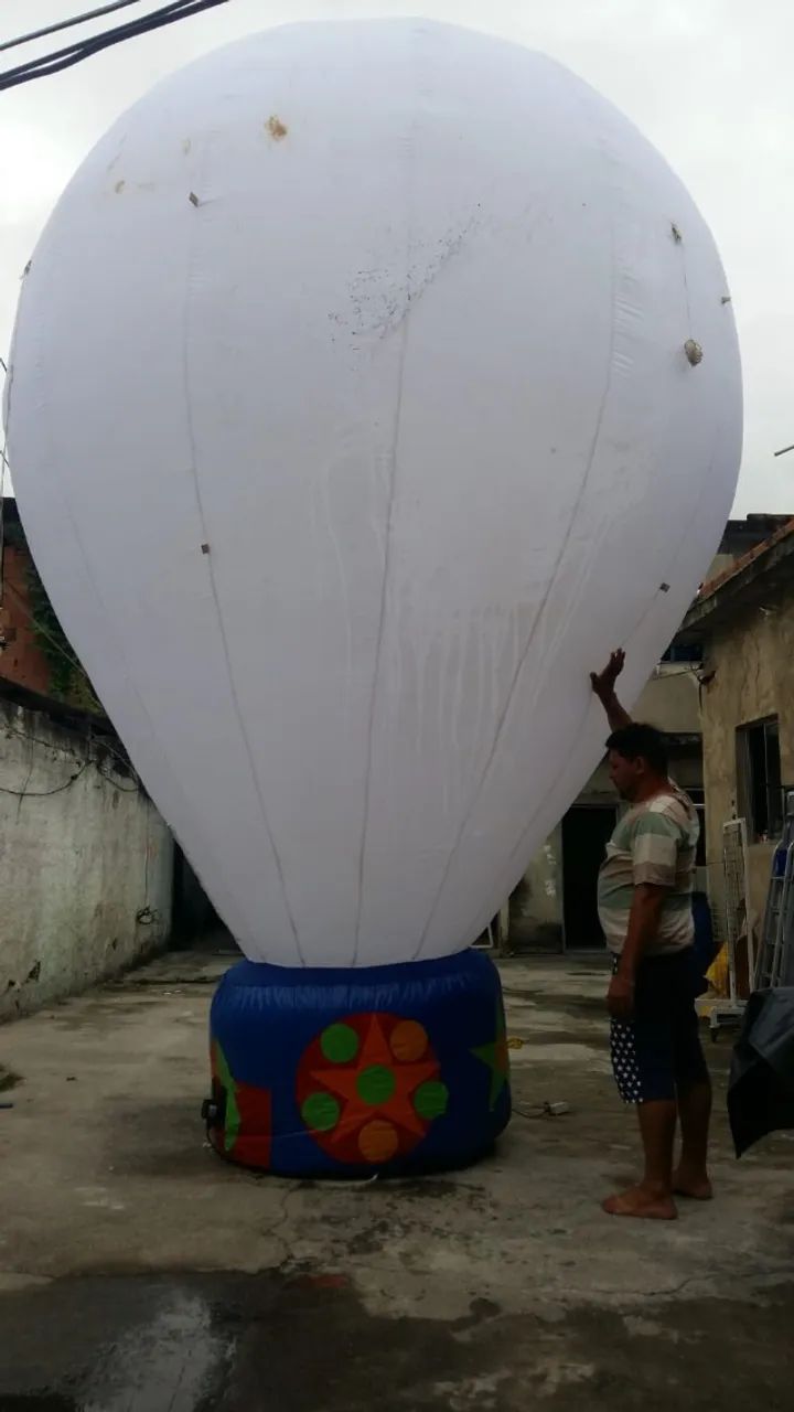BALÃO INFLAVEL PROPAGANDA ROOF 5M