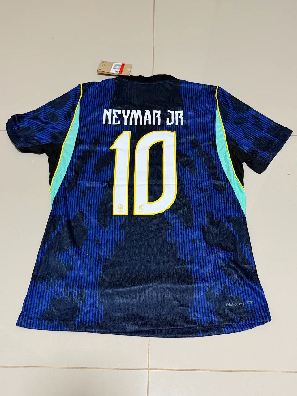 Camiseta seleção - azul 10 