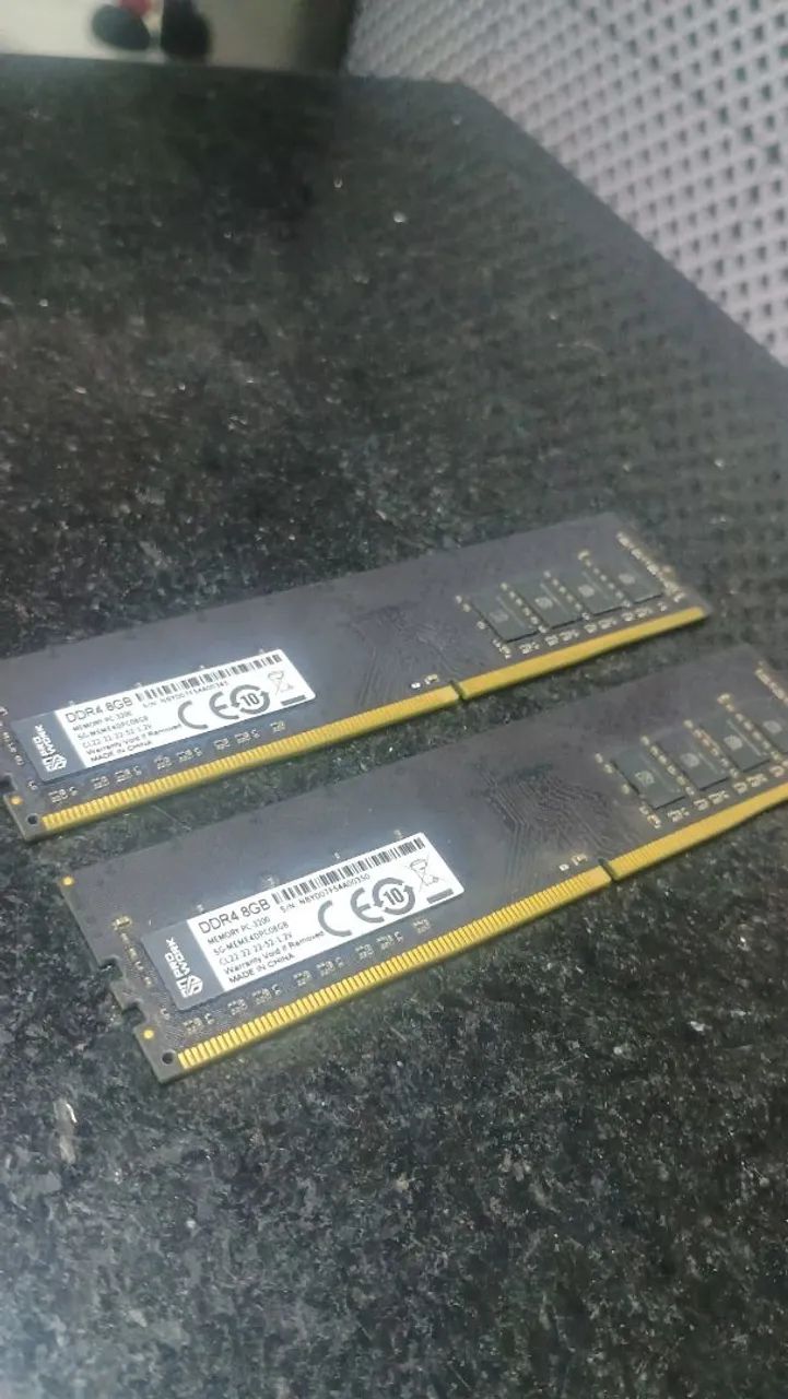 Memória ram ddr4 8gb 3200mhz