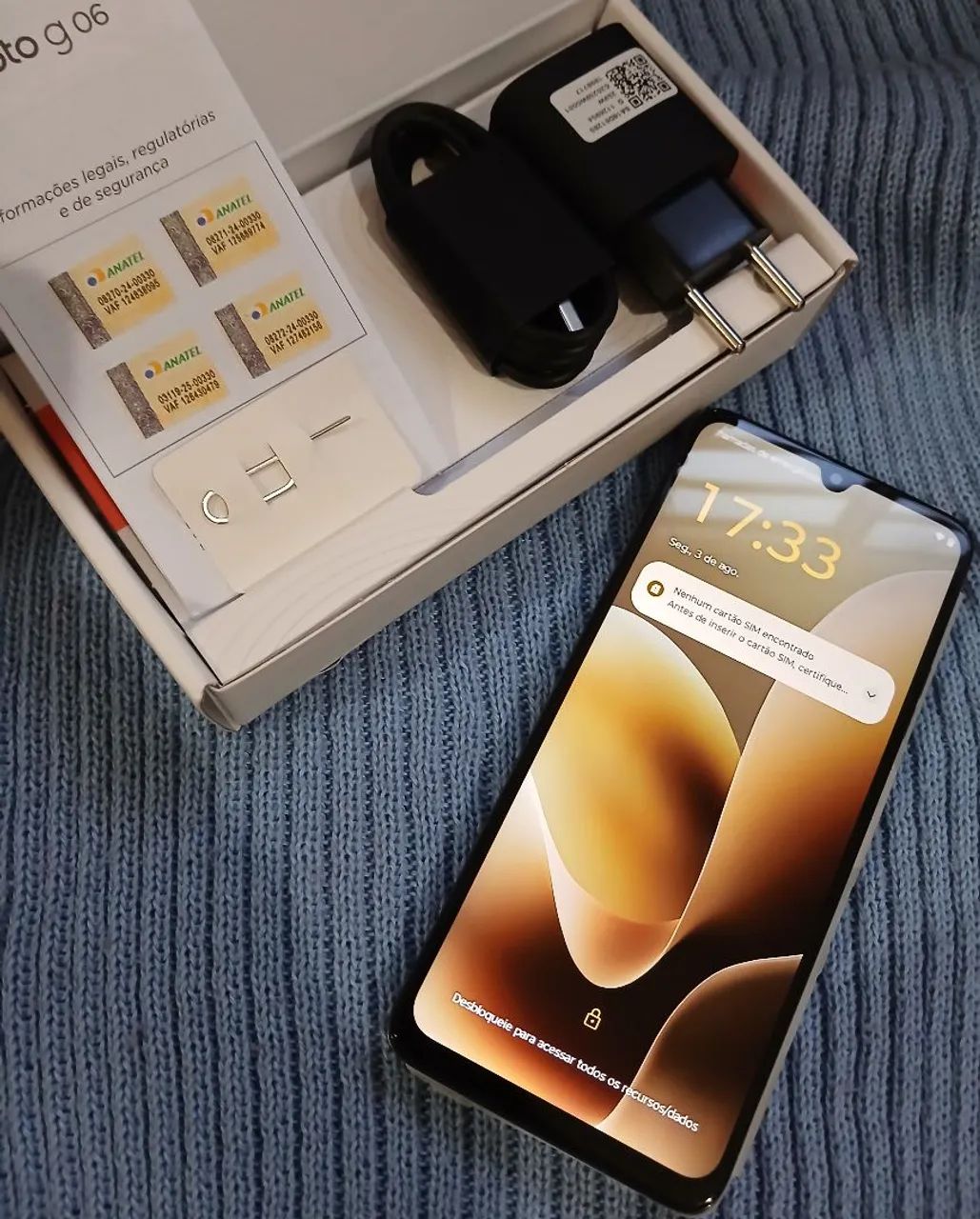 MOTOROLA MOTO G06 NOVO / COMPLETO