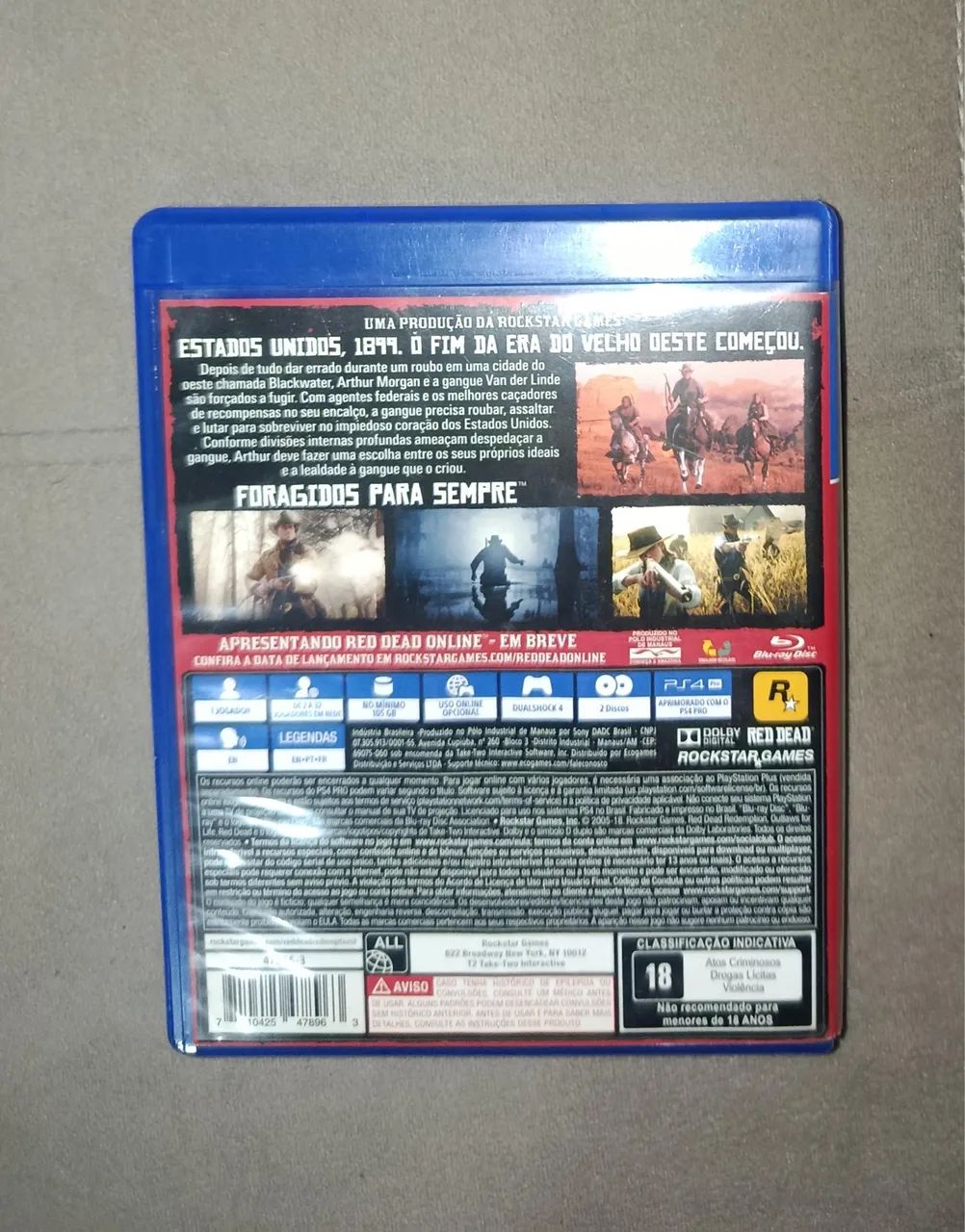 Red Dead Redemption 2 seminovo PS4 / PS5 - Foto 3