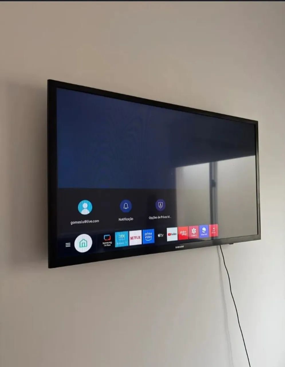 Smart tv 32 Full HD Modelo Novo aceito cartão faço entrega - Foto 3
