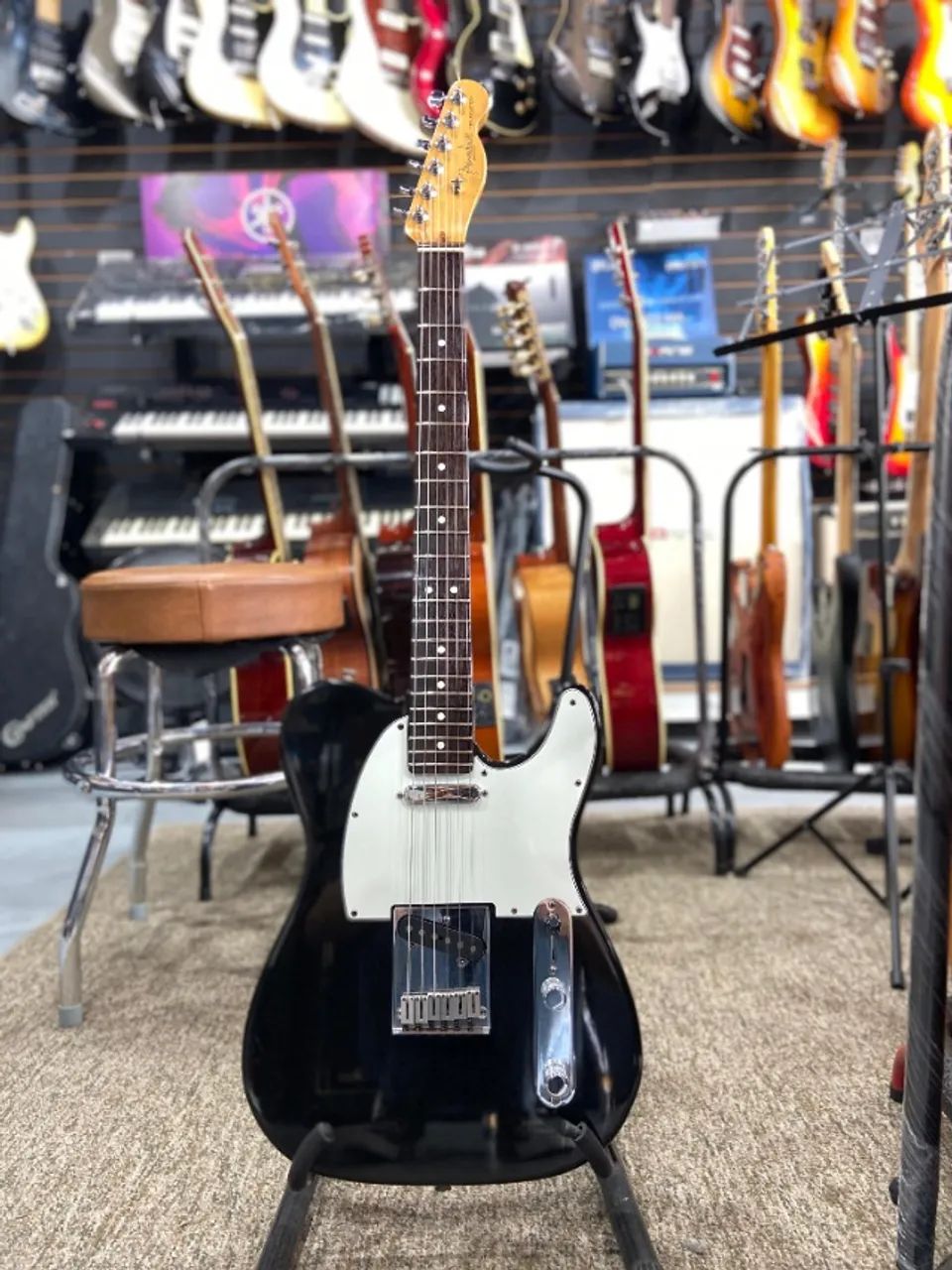 guitarra fender telecaster american deluxe