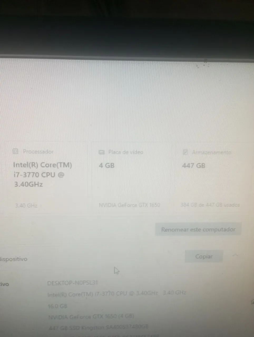 gtx 1650 Asus GDDR6 - Foto 2