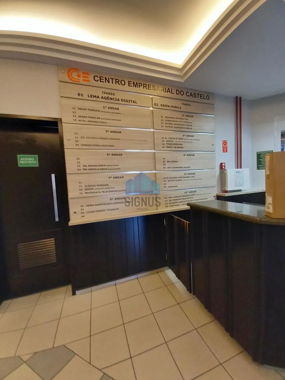Ótima Sala Comercial para locação no Centro Empresarial do Castelo! - Foto 3